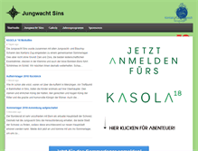 Tablet Screenshot of jwsins.ch